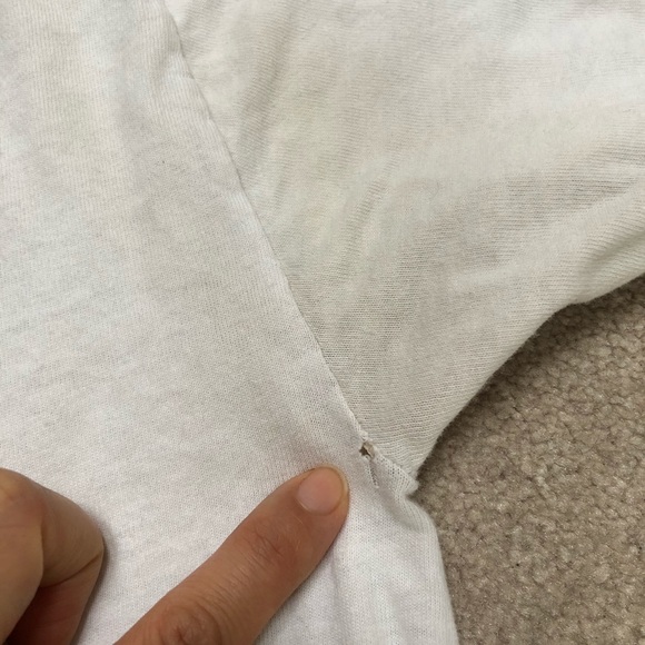 Vtg Jeep jamboree grunge Hanes '01 flaws stained - Picture 6 of 13